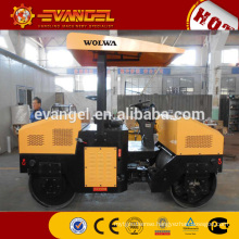 Wolwa steel tandem roller 4t double drum road roller